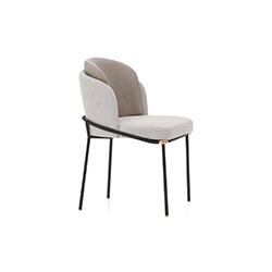 黑線(xiàn)餐椅 Fil Noir Dining Chair