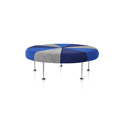 吉拉德彩色圓輪腳凳 Girard Color Wheel Ottoman