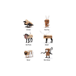 Corkers動(dòng)物玩偶 CORKERS ANIMALS
