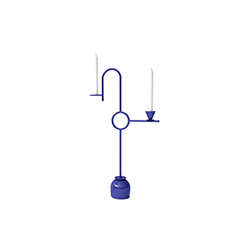 藍色燭臺 Blue Candleholders