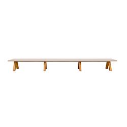 Trestle bench 長(cháng)凳 Trestle bench
