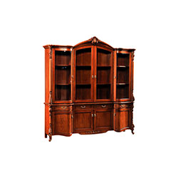 四門(mén)書(shū)櫥 Four-door bookcase