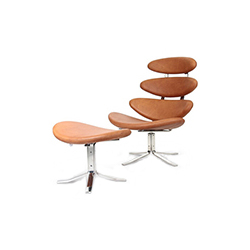 王冠躺椅&腳踏 corona lounger chair and ottoman