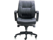 現代真皮中班椅 Modeern Leather Medium Back Chair