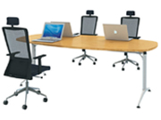 鋼木職員臺 Steel Wooden Staff Desk