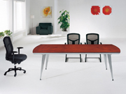 實(shí)木會(huì )議臺 Solid Wood Conference Table
