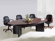 實(shí)木會(huì )議臺 Solid Wood Conference Table