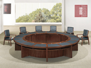 實(shí)木會(huì )議臺 Solid Wood Conference Table