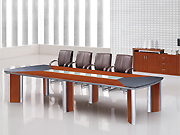 實(shí)木會(huì )議臺 Solid Wood Conference Table