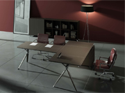 時(shí)尚大班臺 Fashion Executive Desk