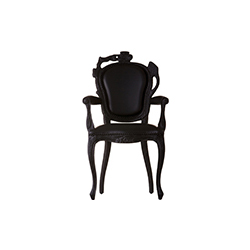 煙扶手餐椅 smoke dining armchair