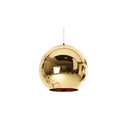 銅色吊燈 copper shade pendant light