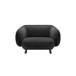 巴塞特單座沙發(fā) basset 1-seater sofa