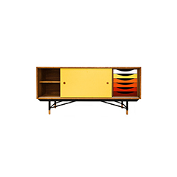 色彩理論餐具柜 color theory sideboard