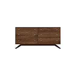 阿斯特麗德6抽梳妝臺 astrid 6 drawers dresser