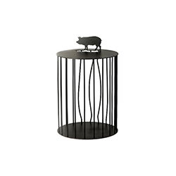 籠雞邊桌/籠豬邊桌 chicken caged side table/caged boar side table